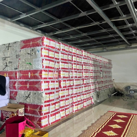 Tiền Bắc Đinh Đỏ Thiếc thờ cúng