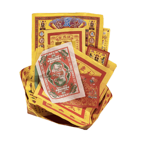 Bộ Giấy Cúng Thái Tuế  mẫu Đài(kèm Phù Thái Tuế 2027)