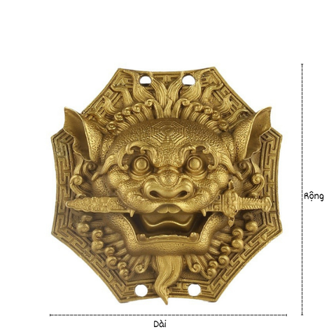 Gương Hổ Phù Đồng Nhỏ 14.5,Lớn 22.5cm