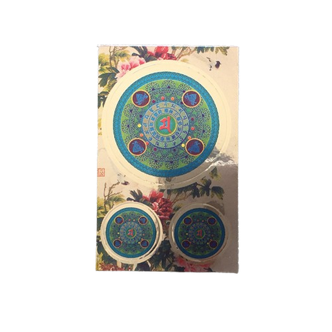 Miếng dán,Decal dán Chú [khổ chữ nhật]