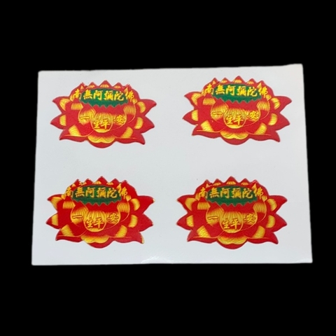 Miếng dán,Decal dán Hoa Sen