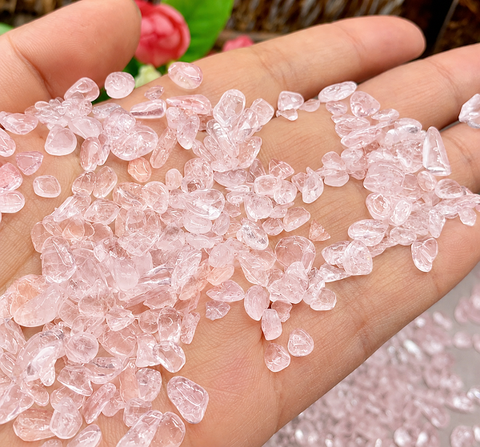Đá Hồng Mài Mảnh 1mm( Đá Vụn)