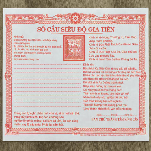 SỚ Tết 8 ngày(8 vỏ),Tạ Mộ,Giao Thừa Gia Tiên,Siêu Độ (chữ Quốc Ngữ)