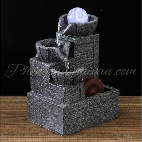 Thác nước Cối đá bi cầu 20 cm