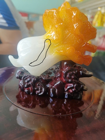 Bắp cải chiêu tài , chiêu lộc troc nhẹ ( màu vàng)-(Thanh Lý)