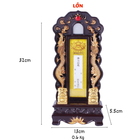 Khung Bài vị Nhựa