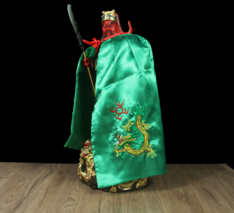 Áo Choàng Tượng-Xanh -Rồng(Quan Công,Thánh)