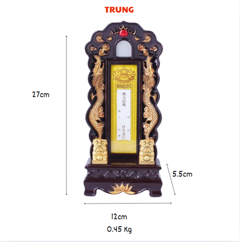 Khung Bài vị Nhựa