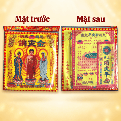 Bộ Giấy cúng Tam Thế Phật