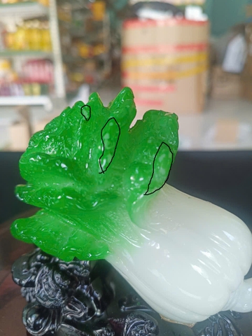 Bắp cai chiêu tài , chiêu lộc tróc sơn nhẹ