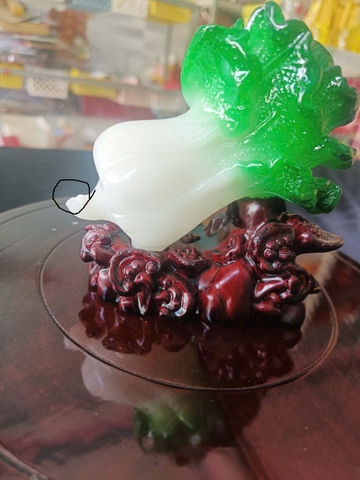Bắp cải xanh chiêu tài lôc, lỗi phần đuôi