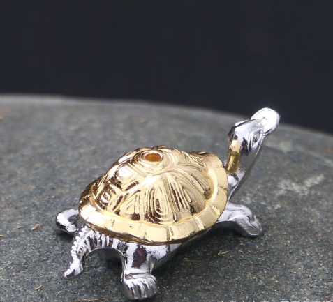 Rùa Hợp Kim Đồng (Cắm Nhang Cây) (4.5*2.5*1.8cm)