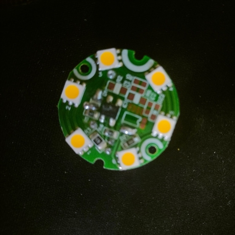 Bo Mạch Đèn LED màu Vàng(phụ kiện đèn LED)