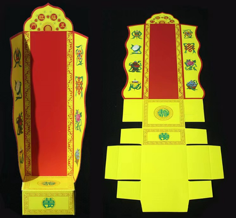 Bài vị Giấy tự xếp (5.5*31cm)