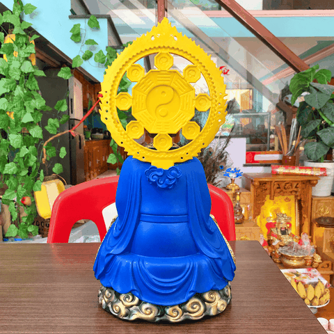 (Thanh lý)-Tượng Nguyên Thủy (xanh) 30cm