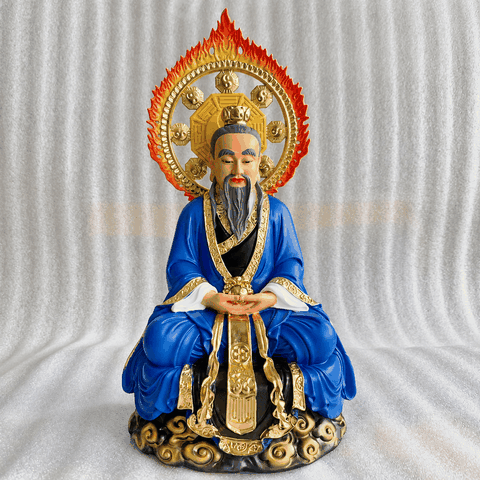 (Thanh lý)-Tượng Nguyên Thủy (xanh) 30cm