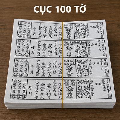 Giấy Cúng Dấu Lục, Thông Hành