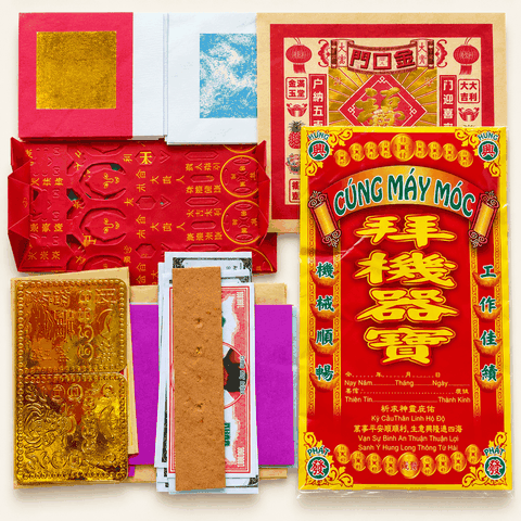 Giấy cúng Máy Móc đủ bộ(kèm văn khấn)