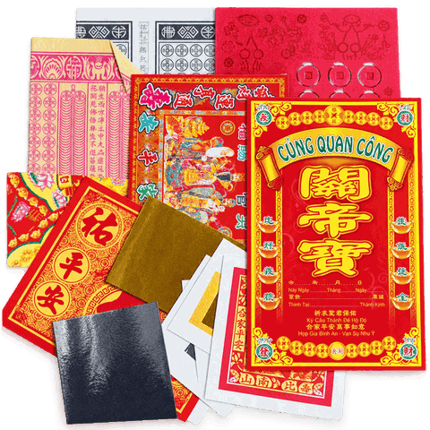Giấy cúng Quan Công-Tam Thánh Đế Quân(kèm văn khấn)
