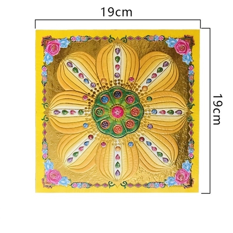 Giấy Cúng Gấp Bông Sen 19cm