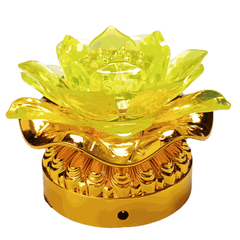 Đèn Hoa Sen 7*10cm[Xanh,Đỏ,Vàng,Trắng ],đa dụng sử dụng Pin /Sạc trực tiếp