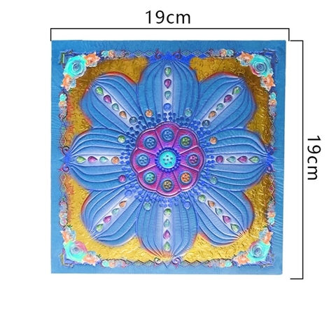 Giấy Cúng Gấp Bông Sen 19cm