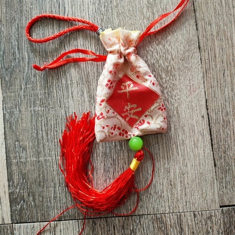 Túi vải mini Bình An 8*5,5cm