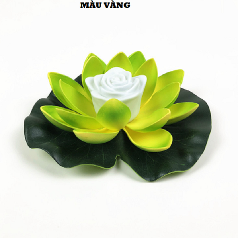 Đèn Hoa Sen LED nhiều cánh Pin 17cm