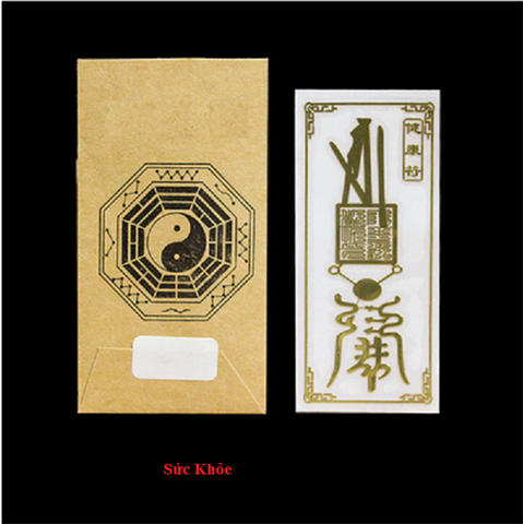 Miếng dán Phù đồng Vàng