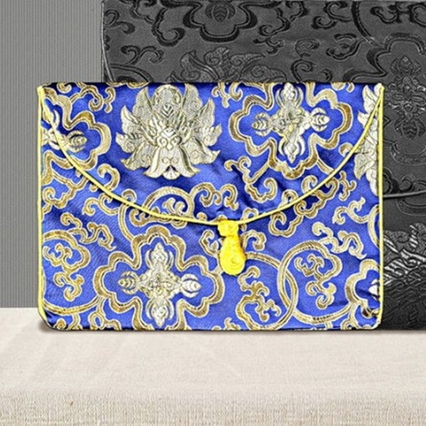 Túi vải thêu Thổ cẩm(24*34cm)
