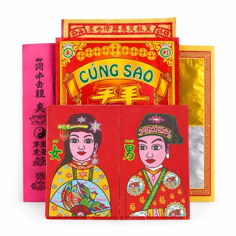 Bộ Giấy Cúng Sao [Mẫu Thường]