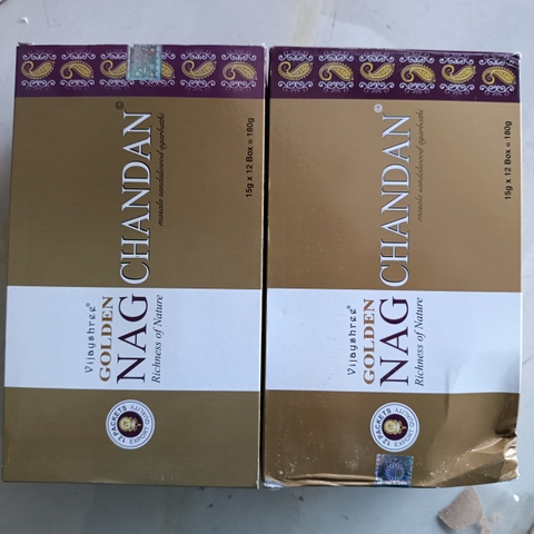 Nhang cây Ấn Độ NAG CHANDAN 18cm 15 cây (30-45p)