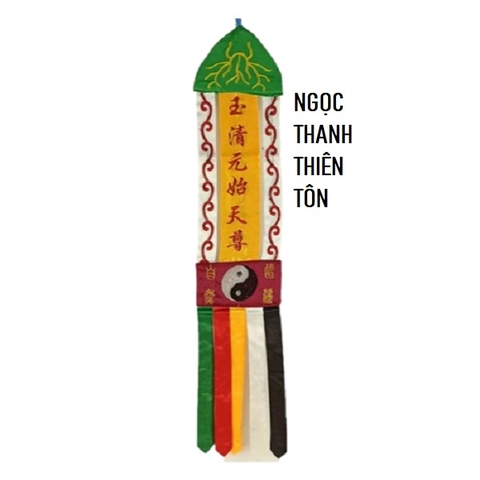 Cờ Phướn Tràng Phan Treo Đạo Giáo [72*14cm]