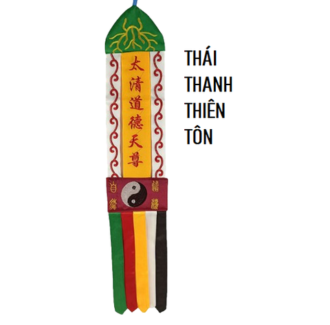 Cờ Phướn Tràng Phan Treo Đạo Giáo [72*14cm]