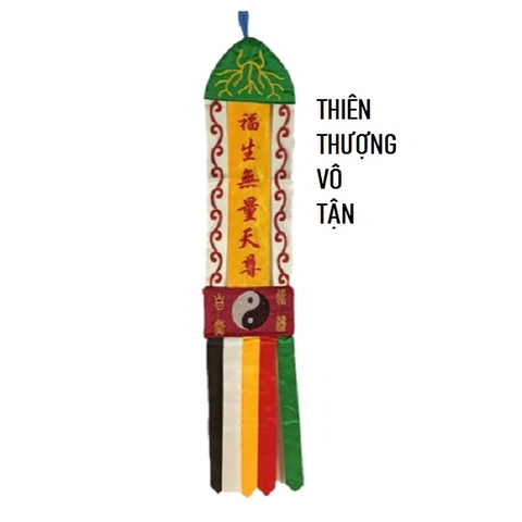 Cờ Phướn Tràng Phan Treo Đạo Giáo [72*14cm]