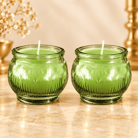 Nến Ly BƠ Thơm 24h Màu Đỏ, Xanh lá,Xanh Dương,Tím,Cam,Trắng(7cm )