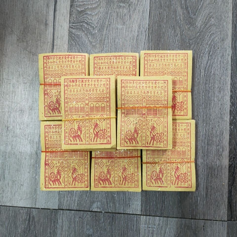 Giấy cúng Tiền Cục,Tiền Tán [Thông Hành/Thiên Khối]