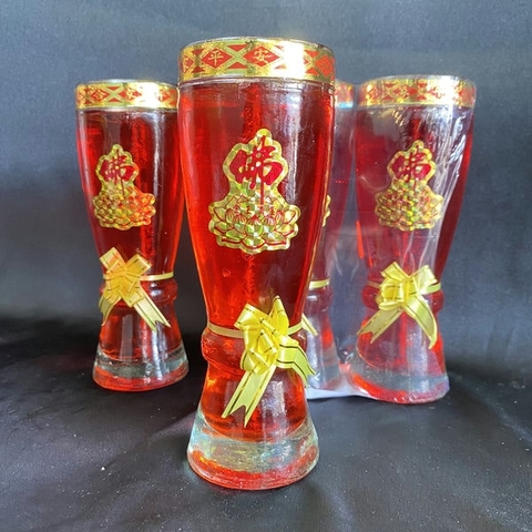 Nến Ly Sáp ĐỎ,5 MÀU theo Giờ, theo Ngày [đủ loại]