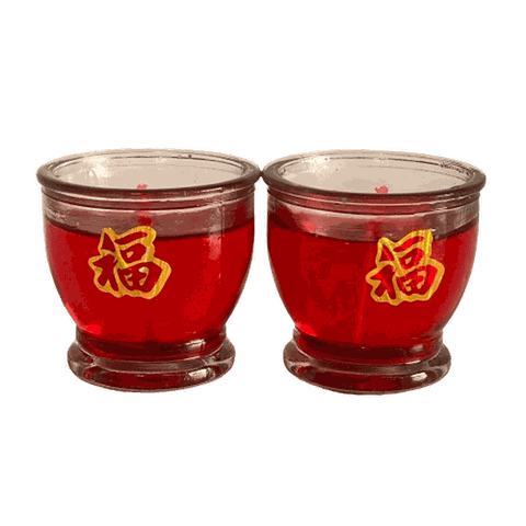 Nến Ly Sáp ĐỎ,5 MÀU theo Giờ, theo Ngày [đủ loại]