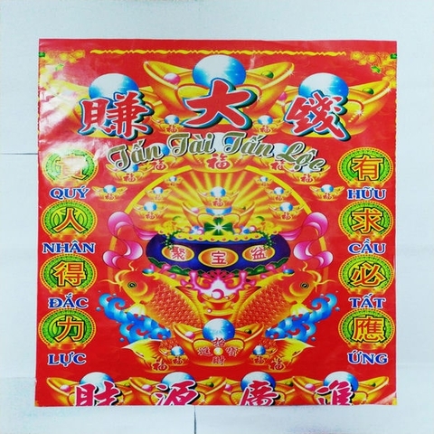 Bộ Giấy Cúng Sao [Mẫu Đẹp]