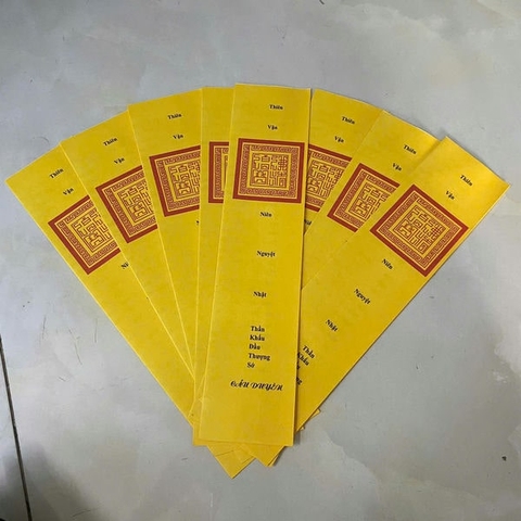 Sớ Địa Phủ(Thiên,Địa,Nhạc,Thủy Phủ) - 4 Vỏ
