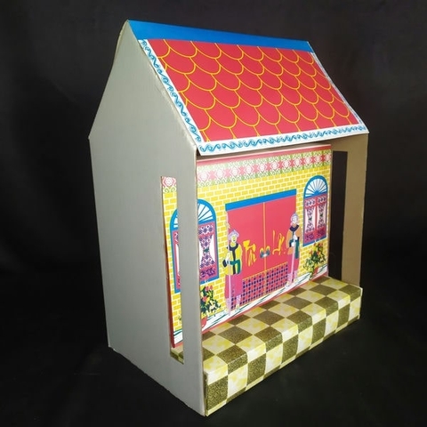 Nhà Kho Giấy 30*20cm(Post:40)