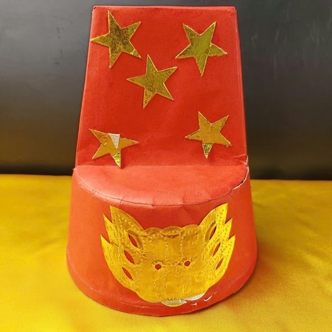 Mũ Nón cúng Sao Cửu Diệu tinh quân(5 Màu:Đỏ,Trắng,Tím,Vàng,Xanh)