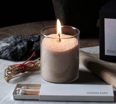 Bộ nến cát bấc cotton