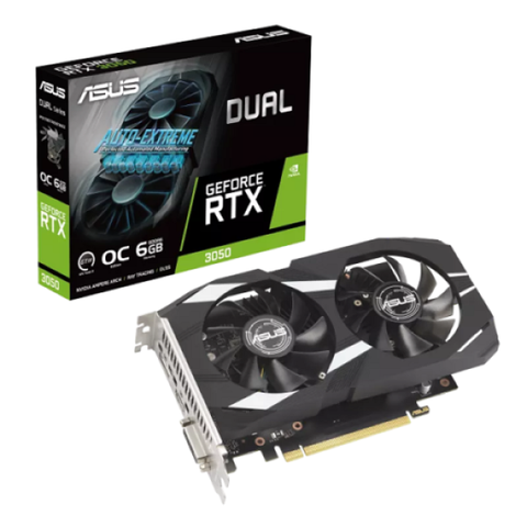 VGA ASUS DUAL RTX 3050 6GB