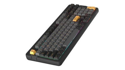 Bàn phím cơ DareU EK98 Pro Triple Mode Black Golden DareU Cloud switch
