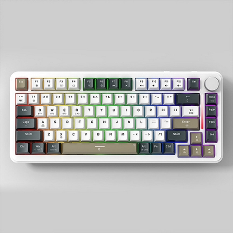 Bàn phím cơ E-DRA EK375W White Linear switch