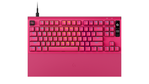 Bàn phím cơ Logitech G Pro X2 Rapid Magenta