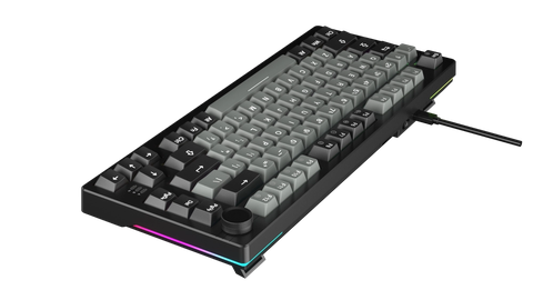 Bàn phím cơ DareU EK75 Grey Black DareU Dream switch (keycap PBT)