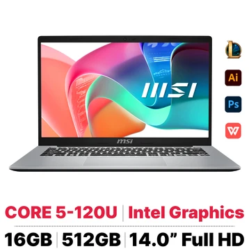 NB MSI Modern 14 F1MG-4... Core 5 120U /16GB /512GB SSD / WVA 14" FHD / Win11